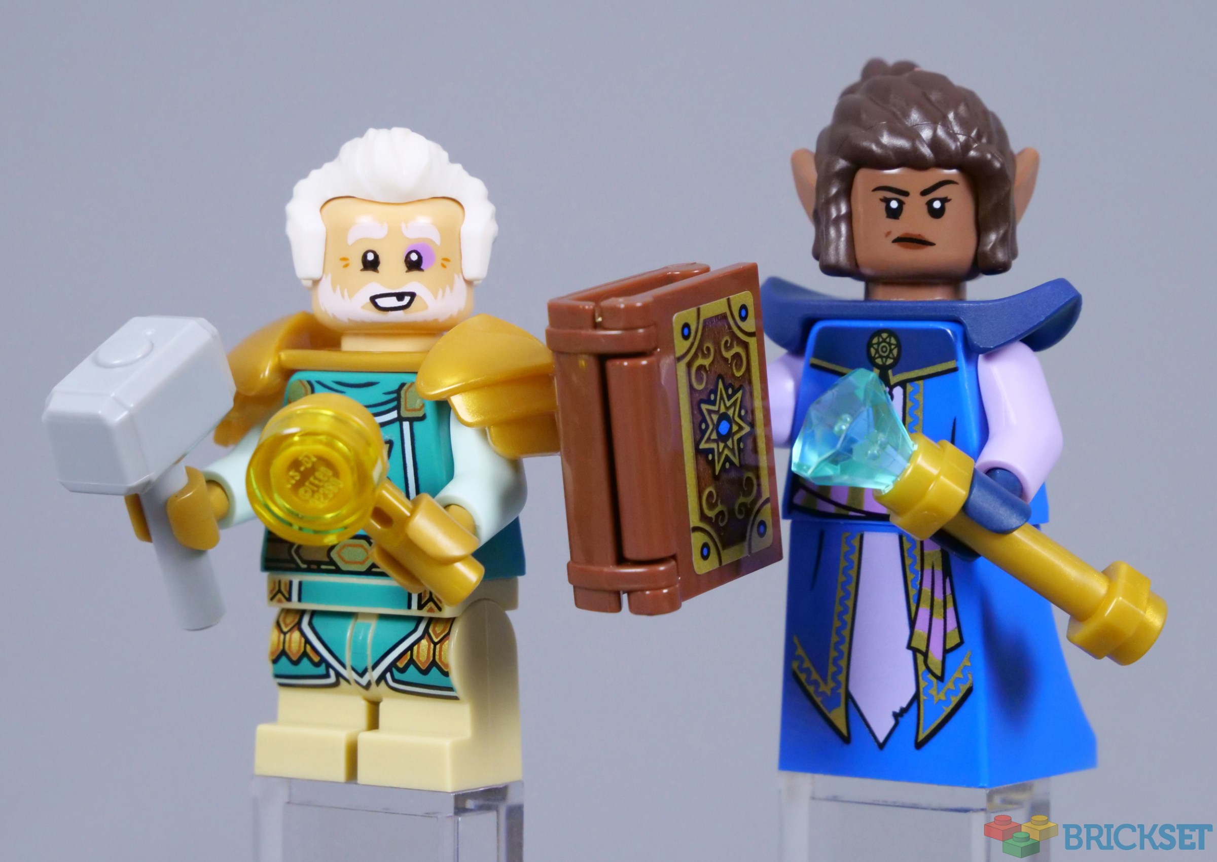 LEGO Dungeons & Dragons Dwarf Cleric Minifigure Ideas Alternative Head 21348